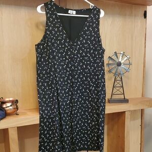 Tentree Black Floral Dress